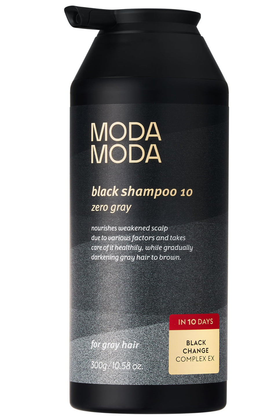 MODA MODA front packaging showing bottle and product name for easy recognition