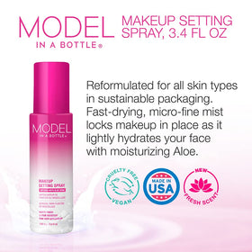 Model in a Bottle fine mist texture demonstrating even application and lightweight feel