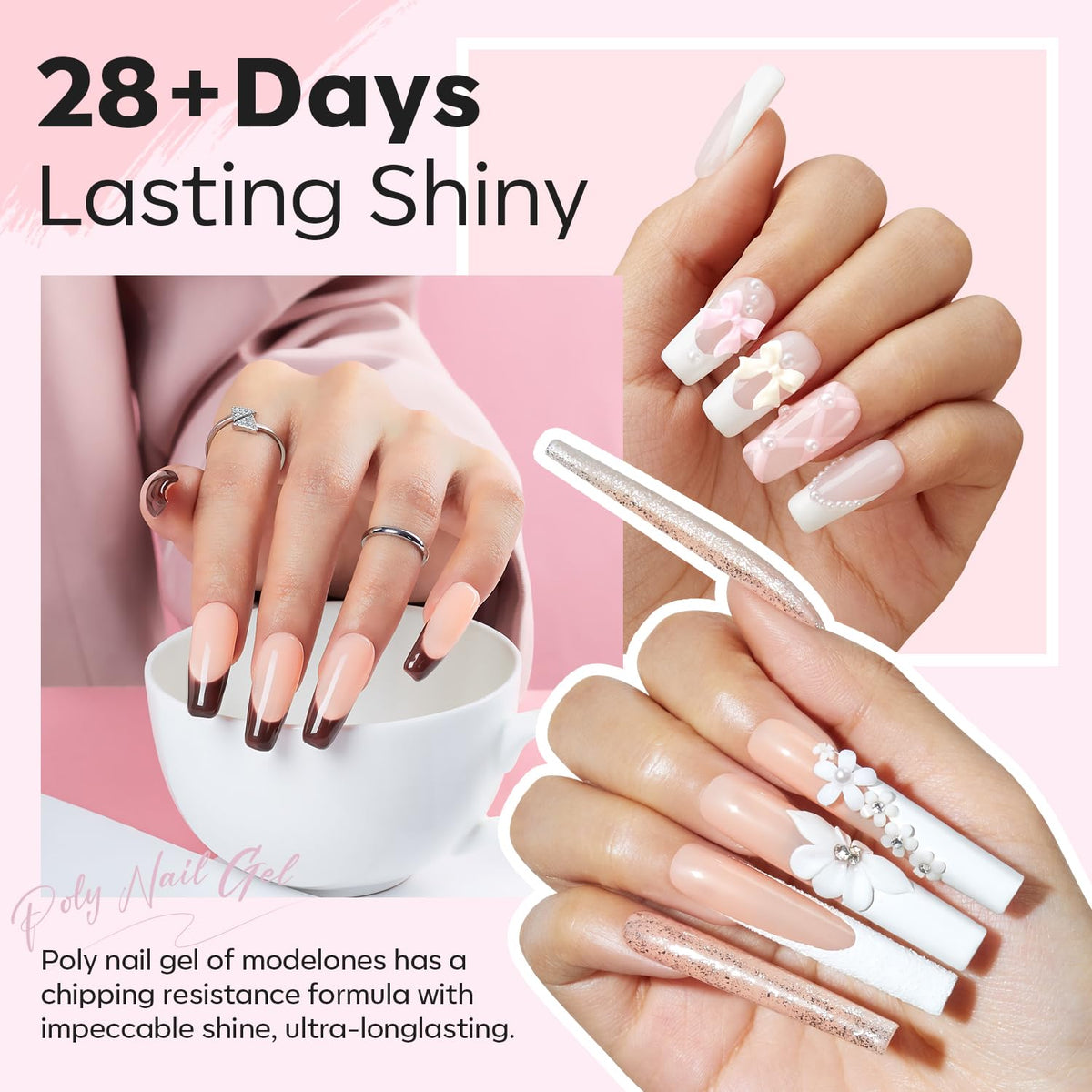modelones 48w led uv lamp front with auto sensor for fast curing