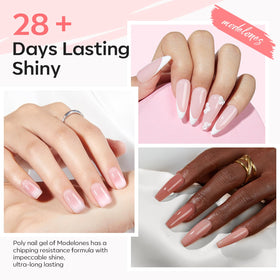 modelones compact 8w lamp curing nails quickly and comfortably