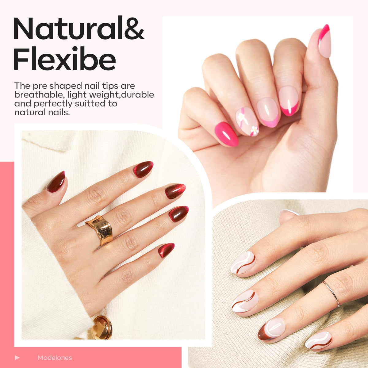modelones 9-in-1 glue gel bottle close-up highlighting multiuse adhesive benefits