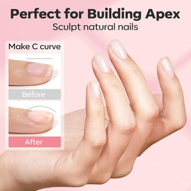modelones acid-free primer drop on nail plate highlighting gentle bond without acid