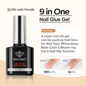 modelones adhesive gel texture demonstrating controlled viscosity and strong hold benefit