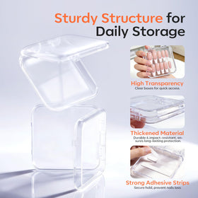 modelones adhesive tape stack highlighting extra-hold strips for heavier nail designs