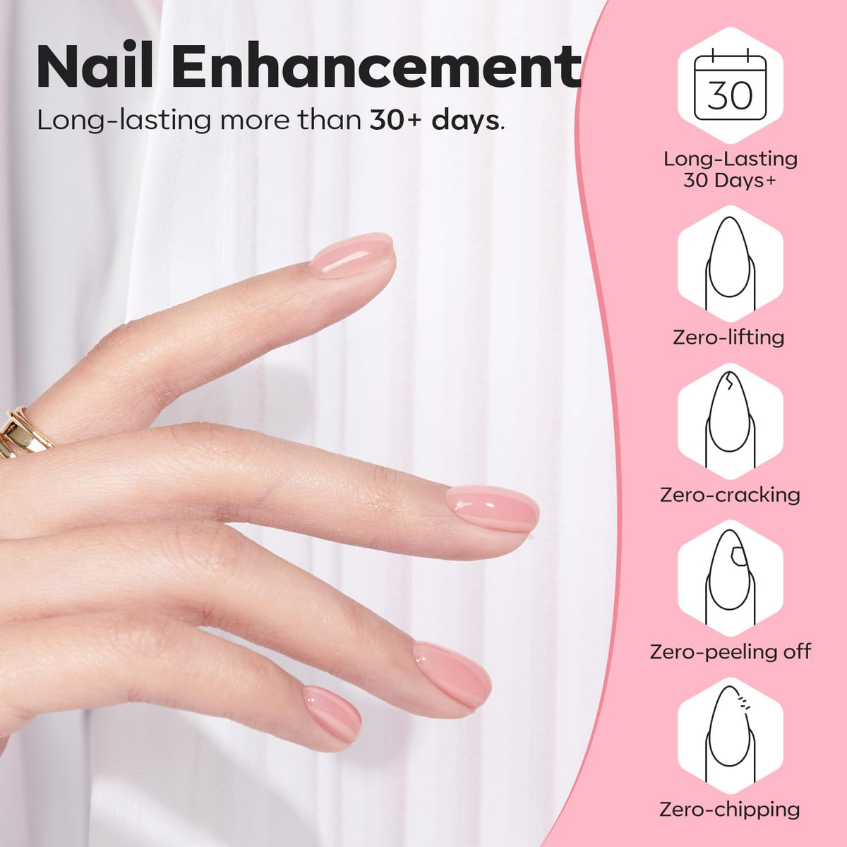 modelones shaping apex demo illustrating improved nail curvature support