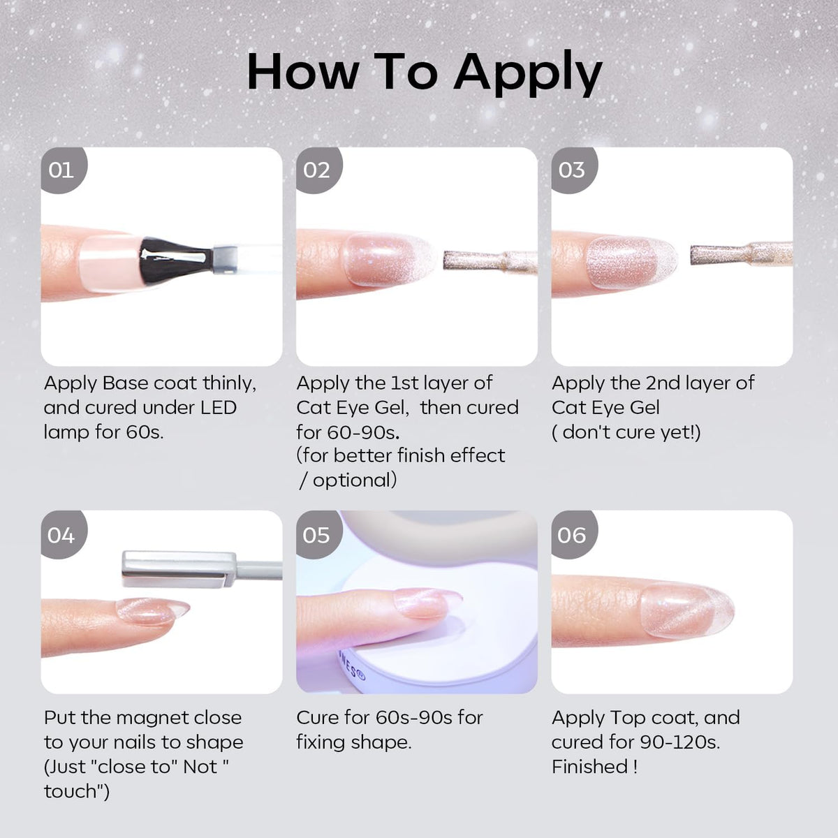 modelones application brush spreading polish smoothly for even coverage