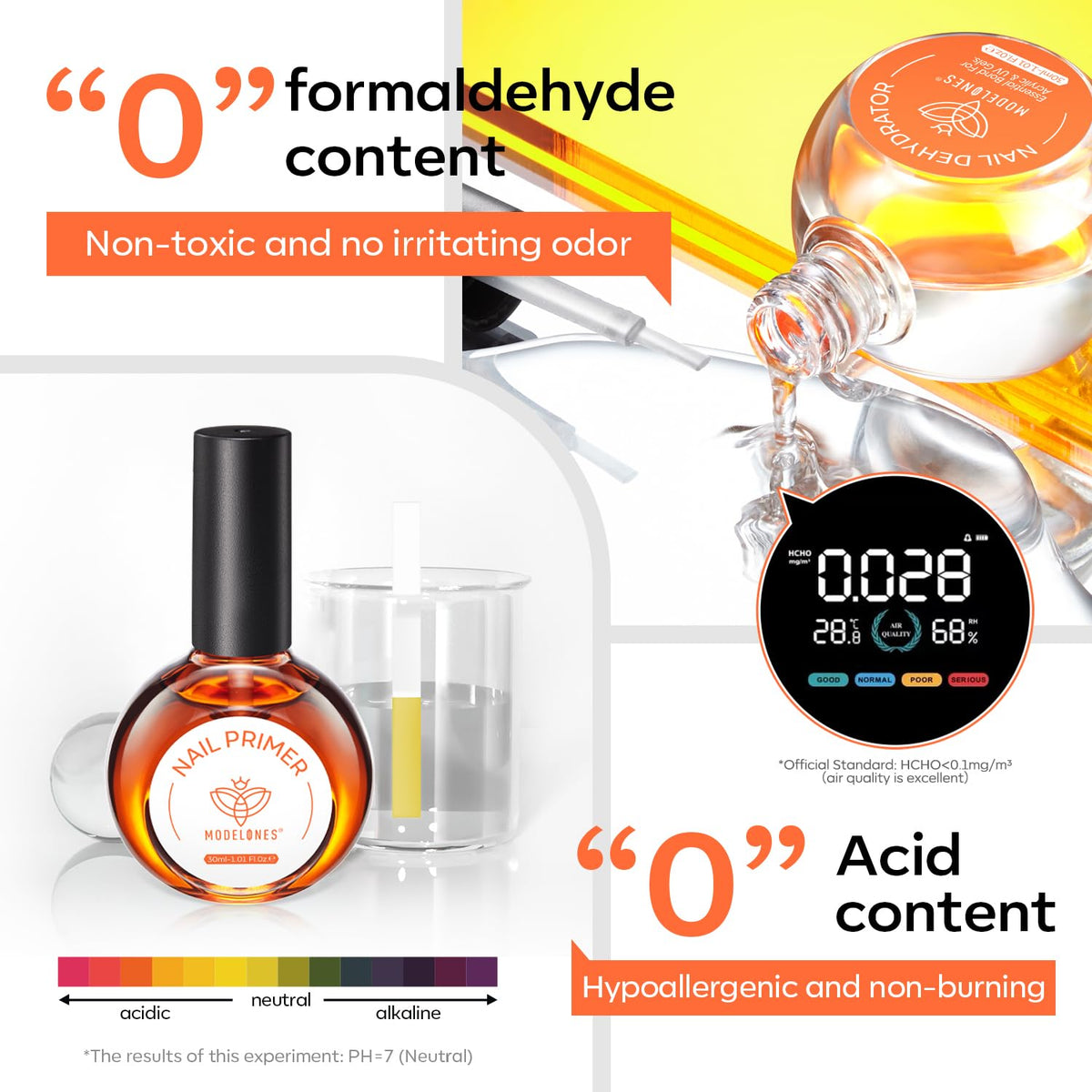 modelones being applied to nail demonstrating better adhesion for longer wear