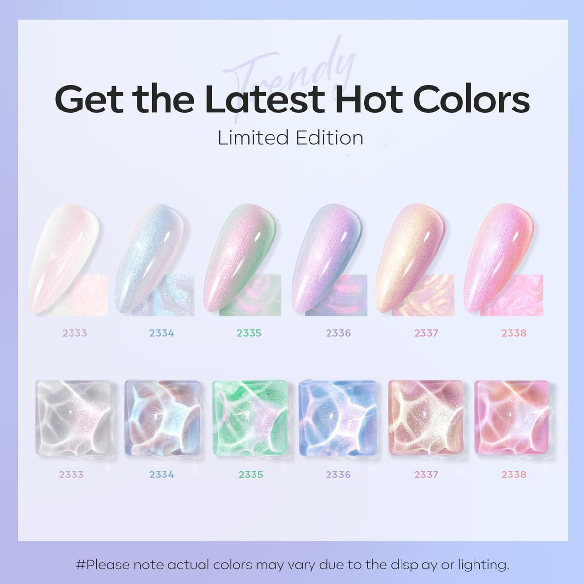 modelones bottle label closeup highlighting shade name and glossy finish for easy identification