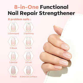 modelones brush with stroke of polish demonstrating smooth application and even coverage