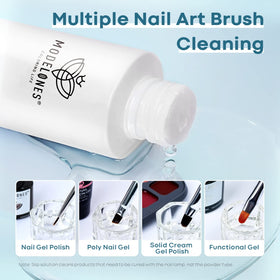 modelones brush bristles close-up showing smooth fibers benefit: gentle cleaning