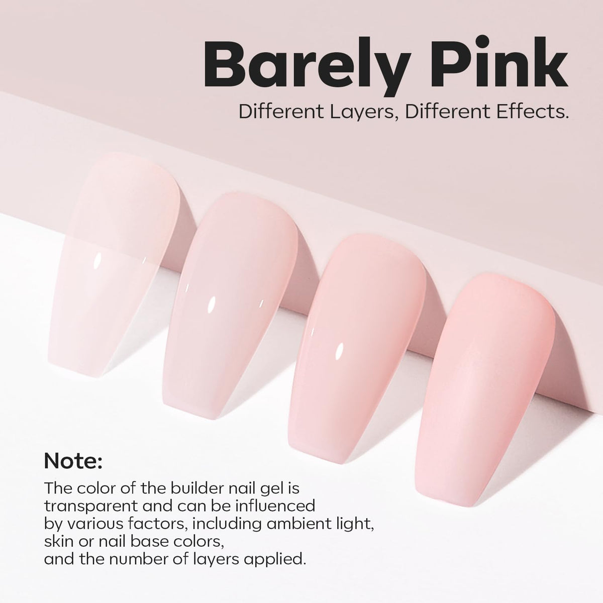 modelones built-in brush applying gel for precise, easy strokes