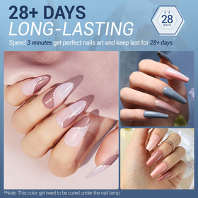 modelones brush stroke detail demonstrating smooth application and streak-free finish