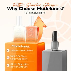 modelones brush stroke texture demonstrating even, streak-free coverage