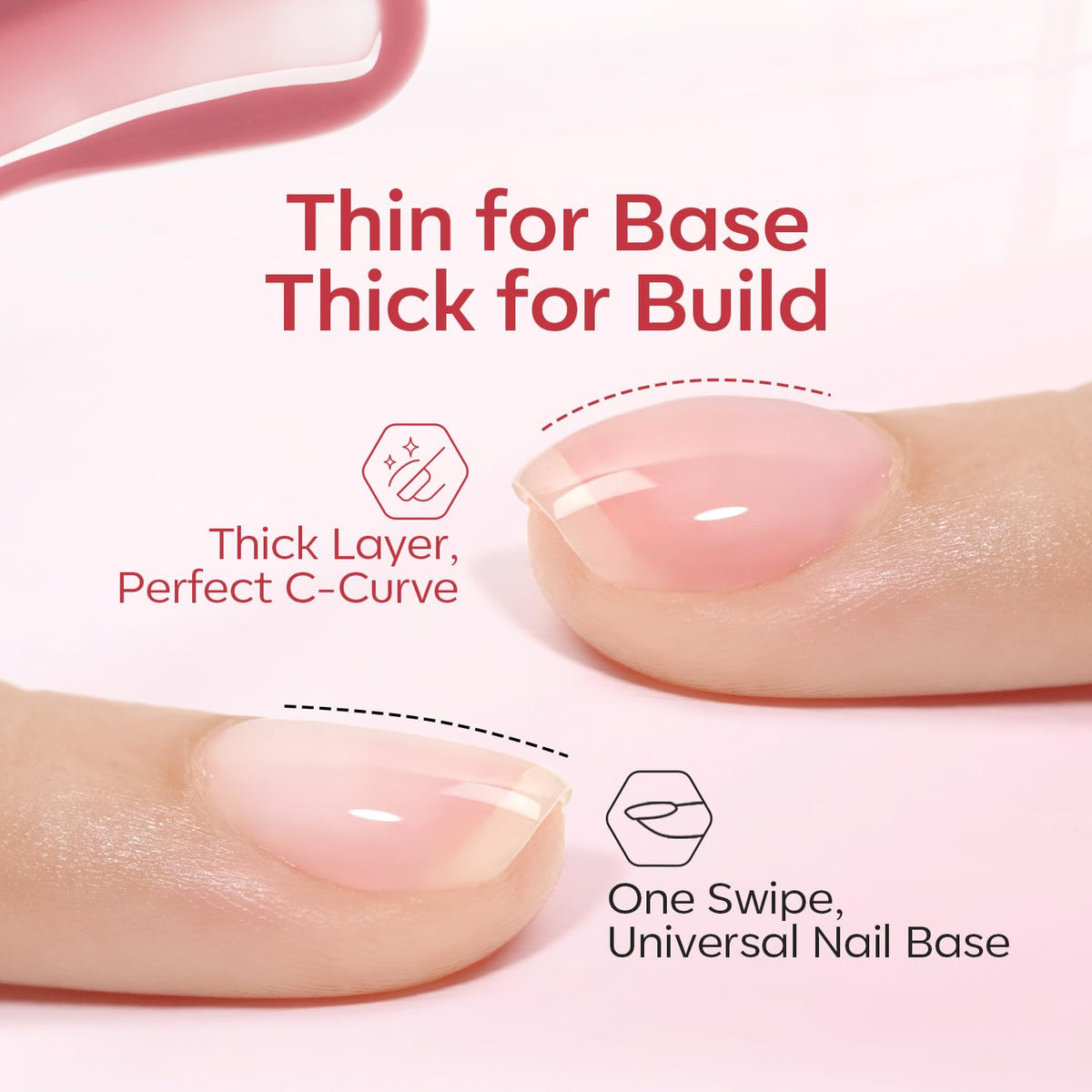 modelones brush stroke texture demonstrating smooth self-leveling finish and streak-free benefit