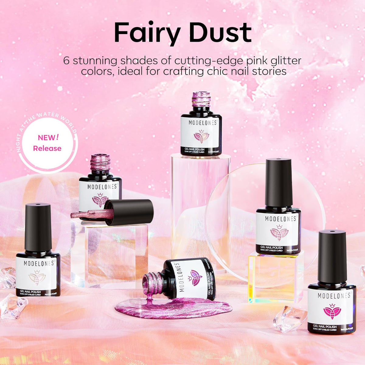 modelones finished cat-eye nail showing defined shimmer and salon-quality shine
