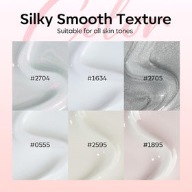 modelones cat eye effect on nail swatch showing reflective line for dramatic depth