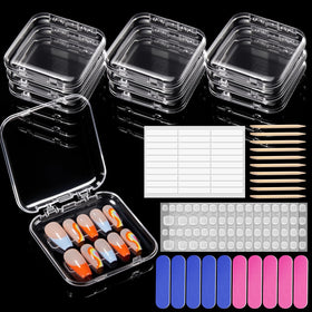 modelones clear box front showing transparent visibility and professional presentation