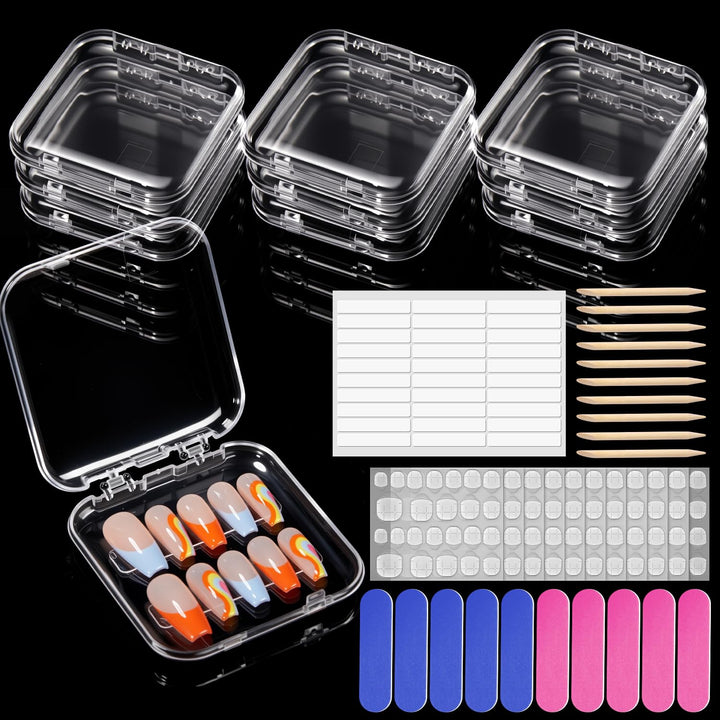 modelones clear box front showing transparent visibility and professional presentation