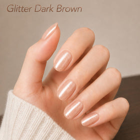 modelones close-up of glittered texture highlighting concealed ridges benefit