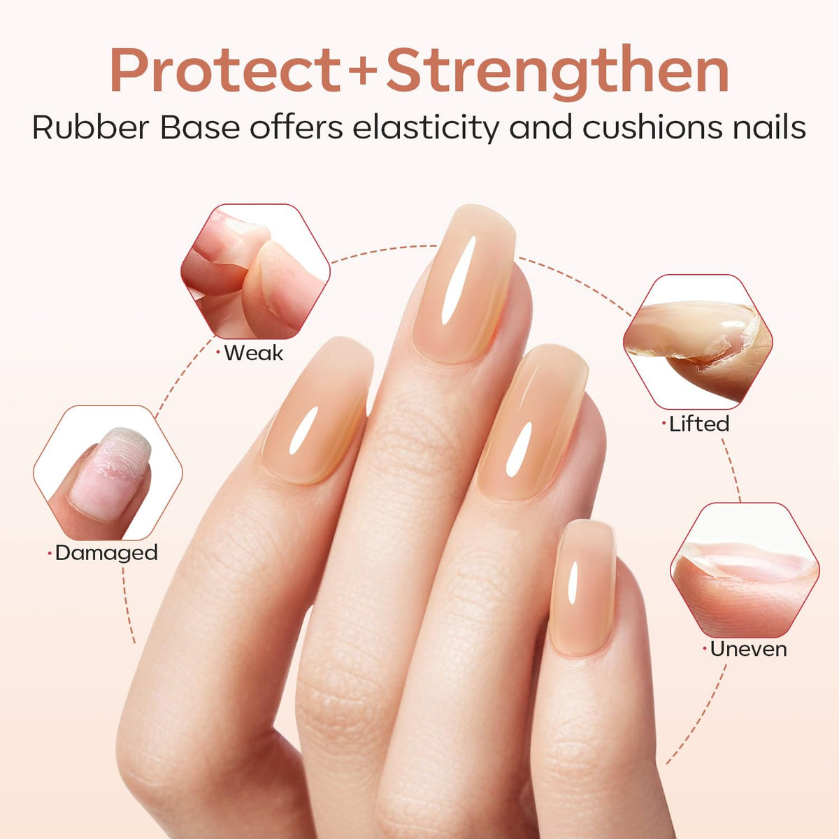 modelones brush close-up showing smooth gel texture for easy application