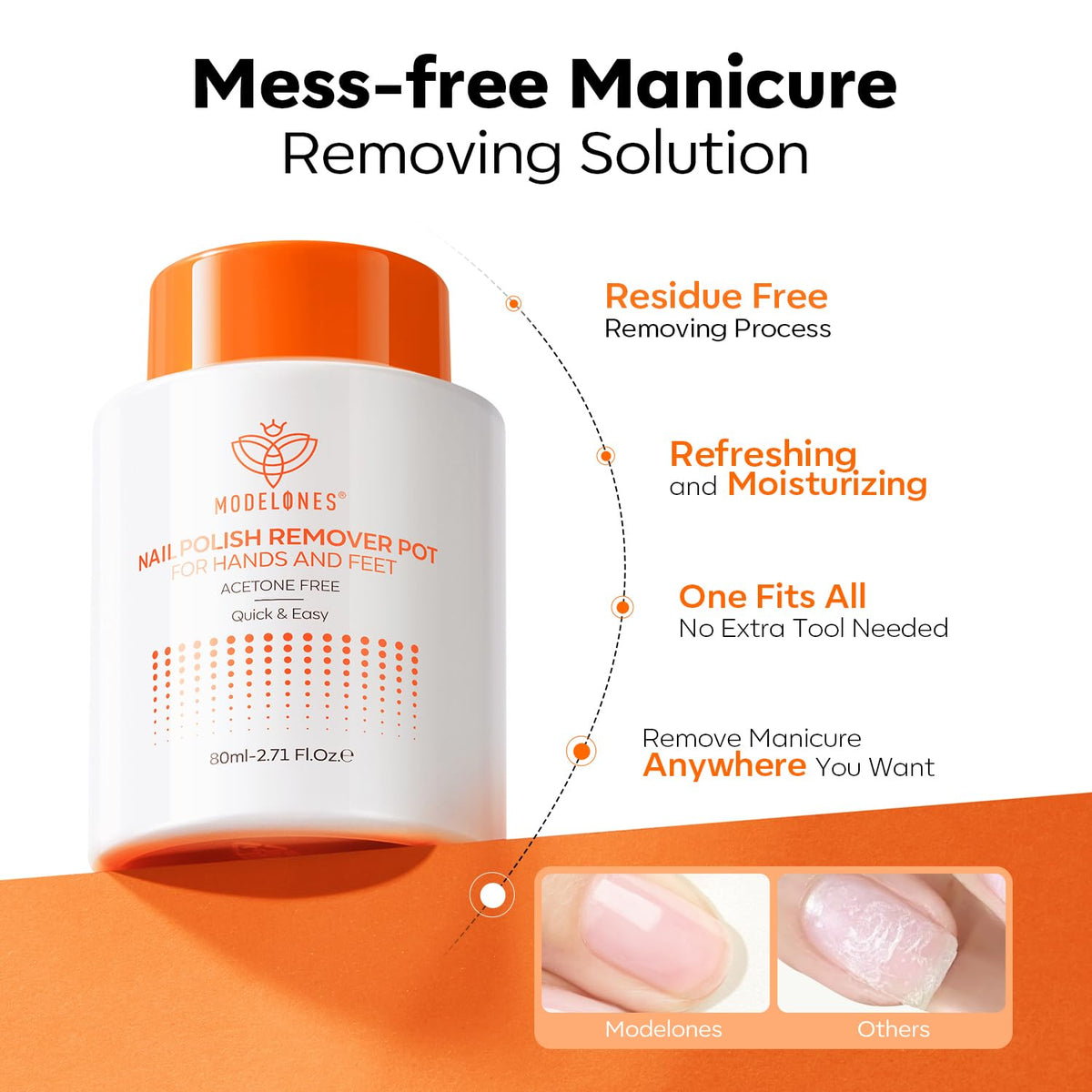 modelones close-up of sponge texture, gentle exfoliation and absorption benefit