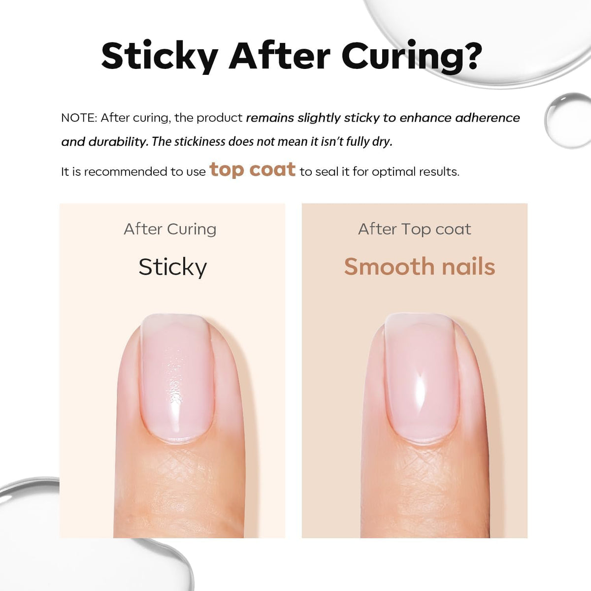 modelones cured nails glossy finish displaying long-lasting shine