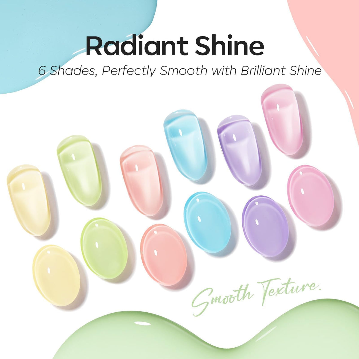 modelones cured shiny finish showing long-wear gloss and smooth surface