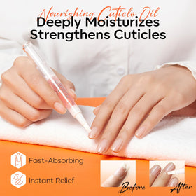 modelones cuticle oil pen tip detail nourishing vitamins for healthier cuticles