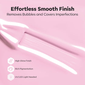 modelones finished manicure lifestyle shot showing pastel glossy nails