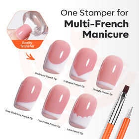 modelones french stamper with replacement heads for precise tips