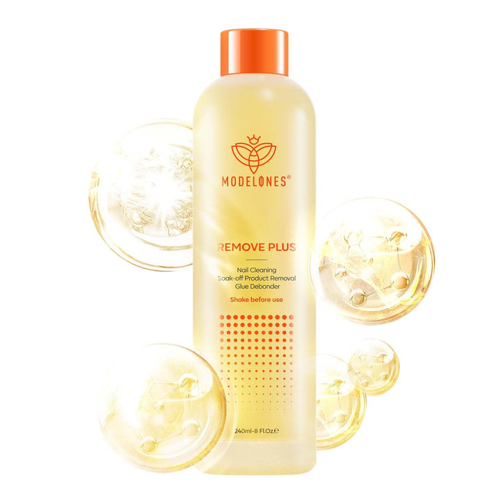 modelones front bottle showing 8 fl oz lemon remover and quick identification benefit