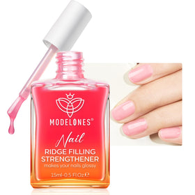 modelones front bottle showing label and color, displays product benefit of strengthening