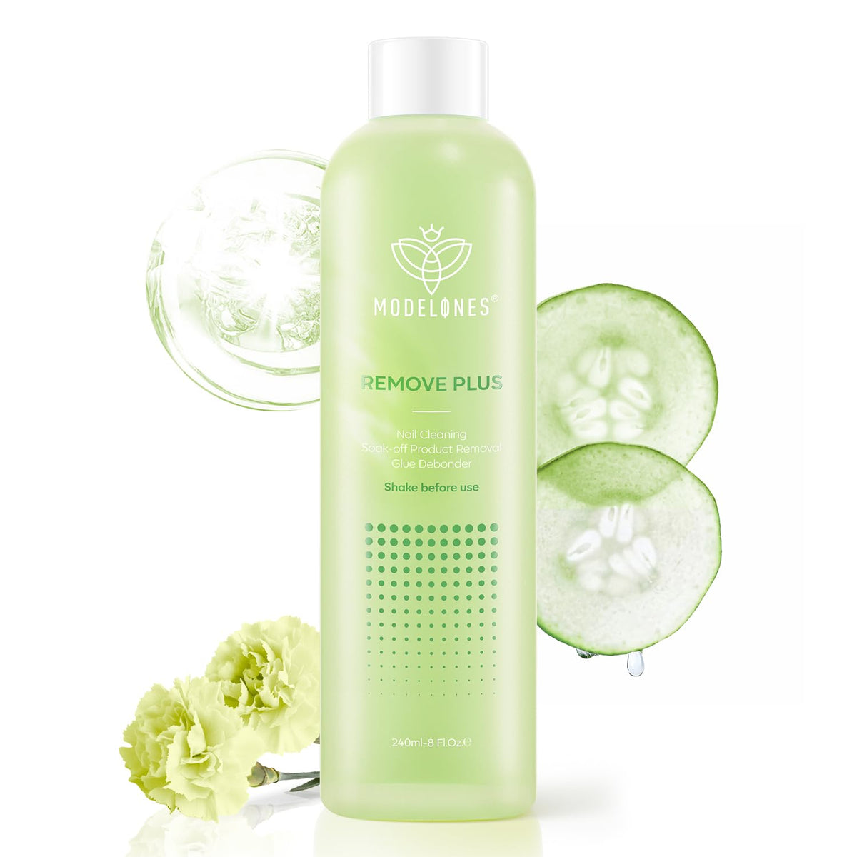 modelones front label bottle showing product name and 8 fl oz size for clear identification and benefit