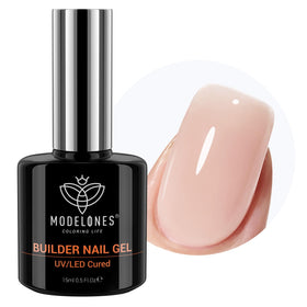 modelones front packaging bottle showing neutral nude color and benefits