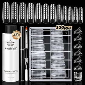 modelones front packaging showing full kit for organized nail extension setup