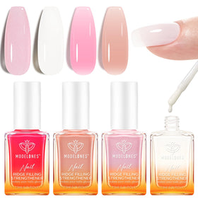 modelones front packaging showing four 7.5ml bottles and elegant gift box benefit: compact gift-ready set