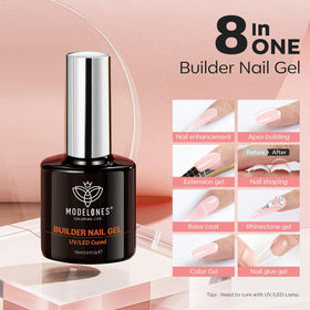modelones gel texture close-up highlighting self-leveling smooth finish
