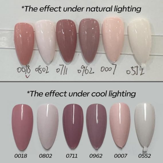 modelones in use led curing showing cured glossy nails under lamp for long-wear benefit