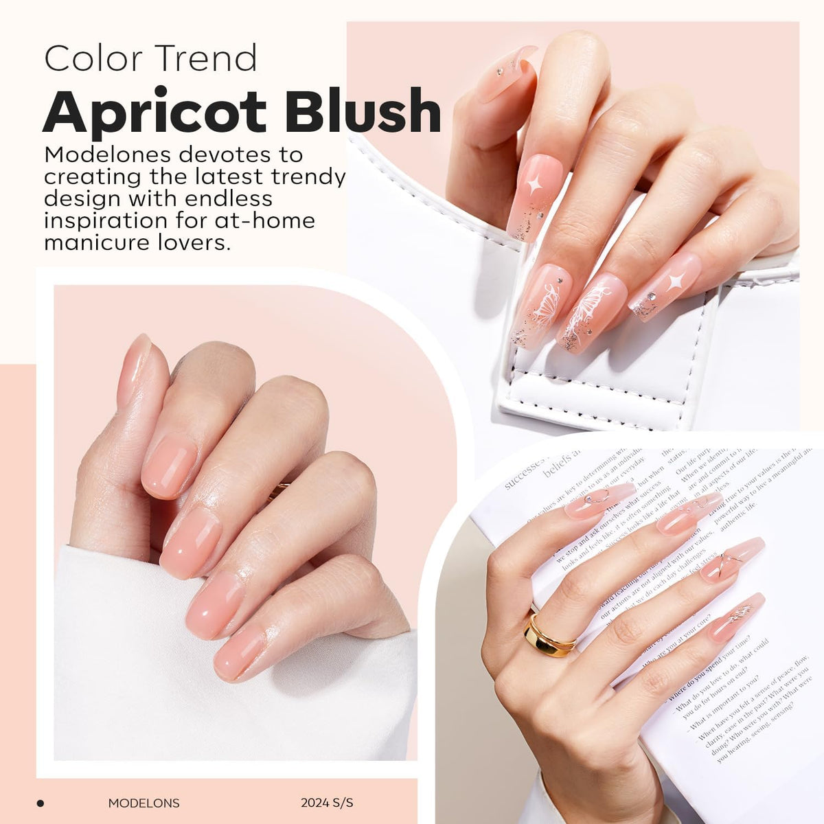 modelones applied to natural nail while sculpting apex for enhanced strength