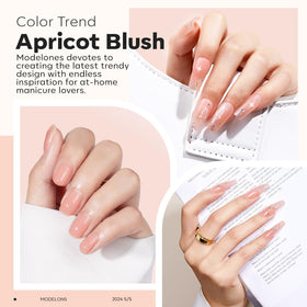 modelones applied to natural nail while sculpting apex for enhanced strength