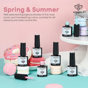 modelones label detail highlighting ingredients and low-odor formulation