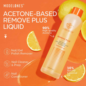 modelones label close-up highlighting ingredients and professional-strength benefit