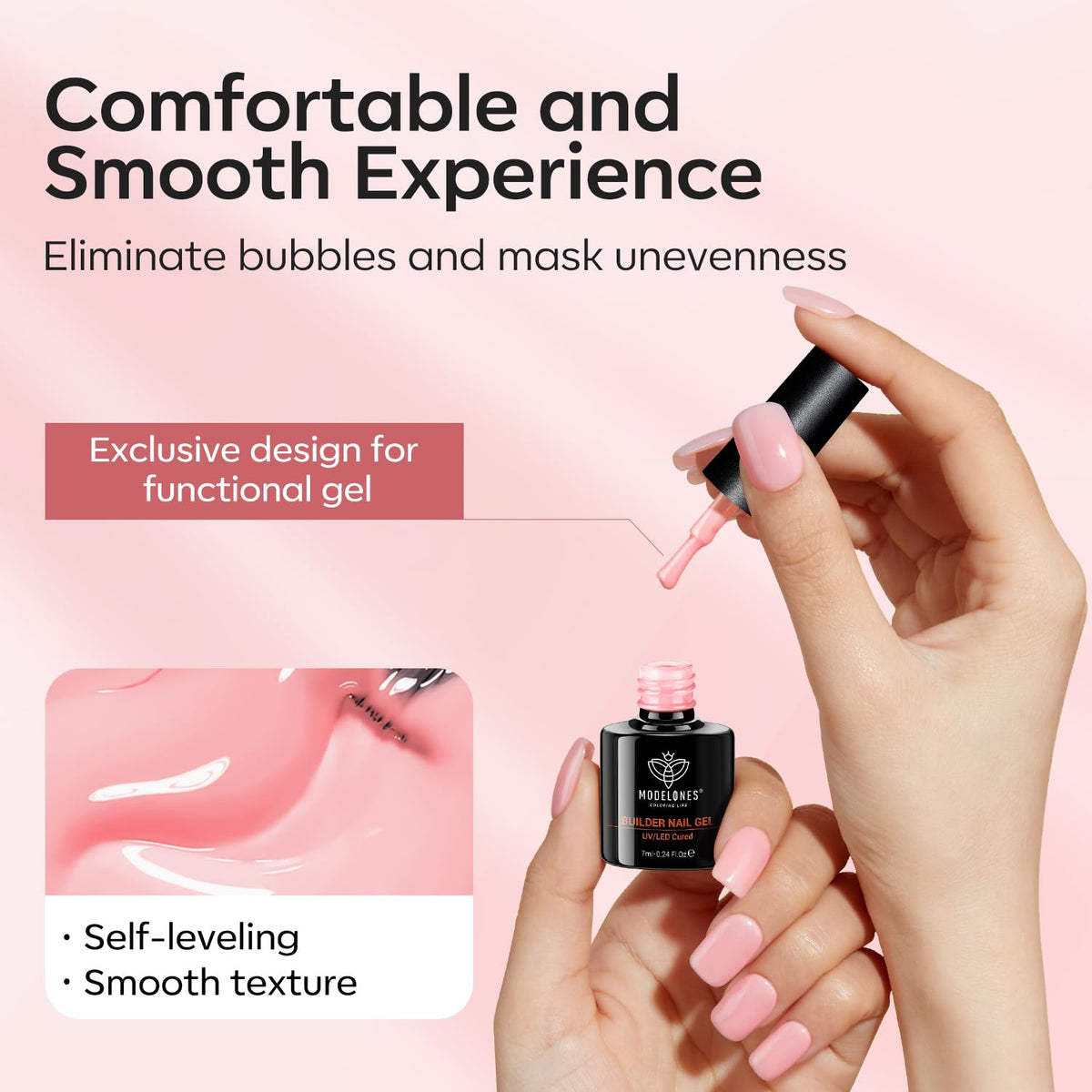 modelones label ingredients and volume view reassuring clear product information