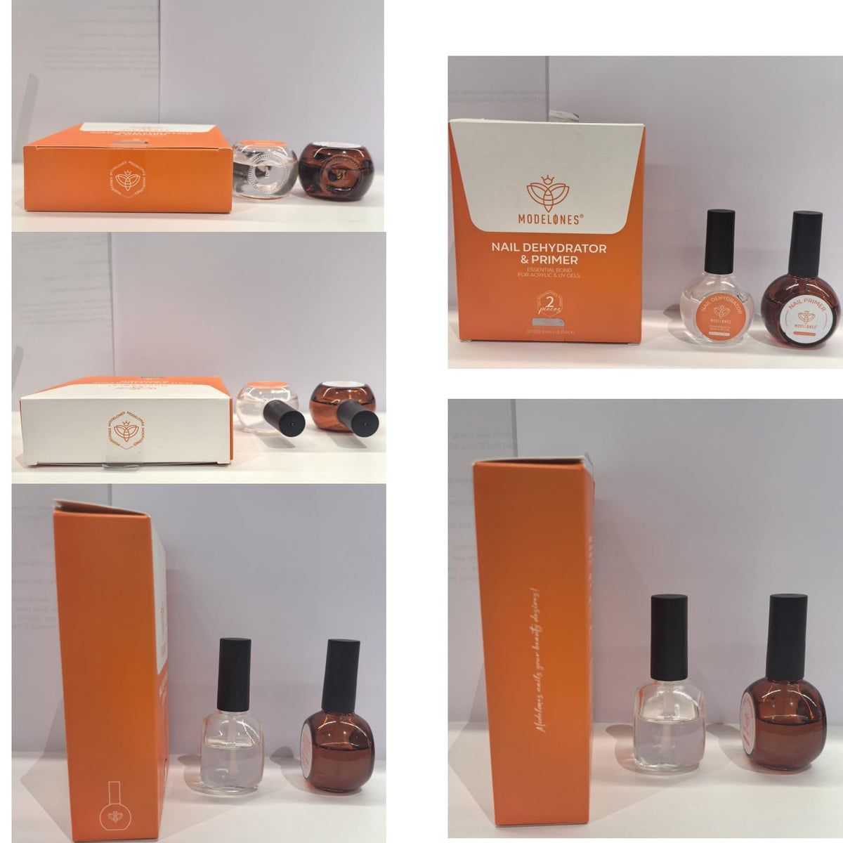 modelones packaging close-up showing secure seals to prevent leakage