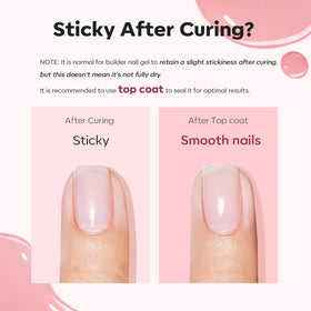 modelones nail cured under LED lamp showing quick curing and time-saving benefit