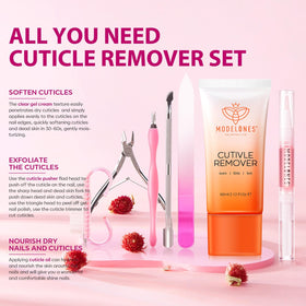 modelones kit staged on a vanity to show travel-ready presentation