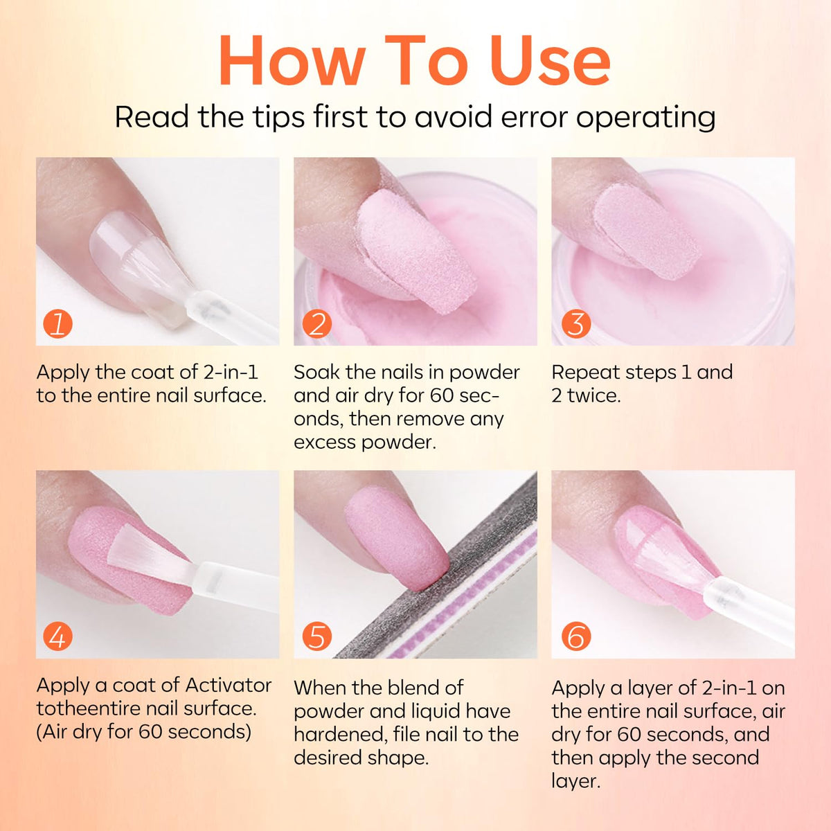 modelones lifestyle image of finished nails showing salon-style results at home