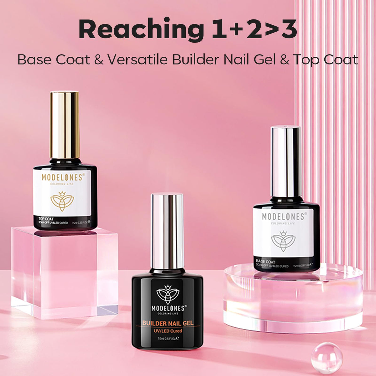 modelones lifestyle hands casual setting showcasing polished nude pink manicure benefit