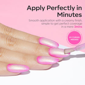 modelones lifestyle manicure setting with kit in use for at-home salon results