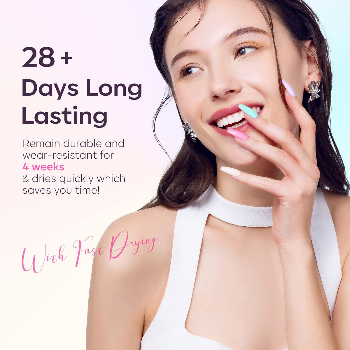 modelones lifestyle spring setup showing pastel manicure inspiration benefit